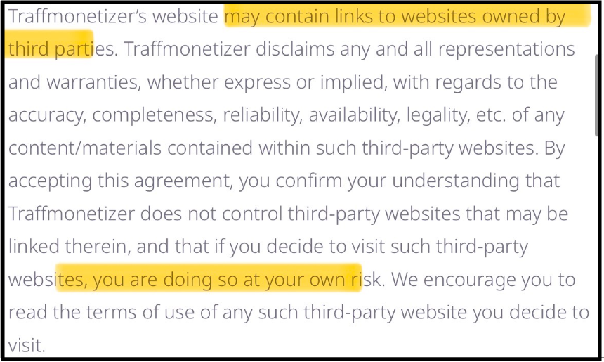 Traffmonetizer issues