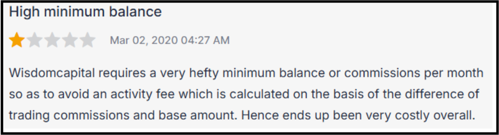 Wisdom Capital issues