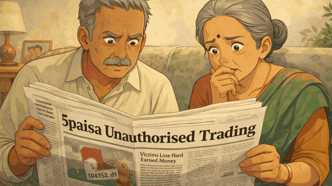 5paisa Unauthorised Trading