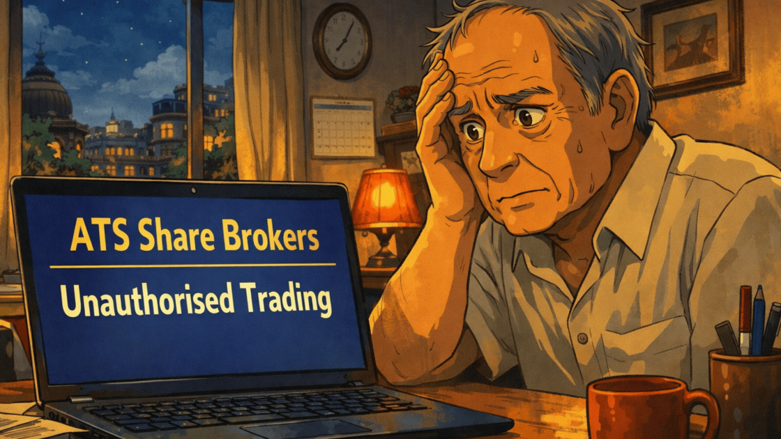 ATS Share Brokers Unauthorised Trading