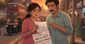 Aditya Birla Money Excess Charges