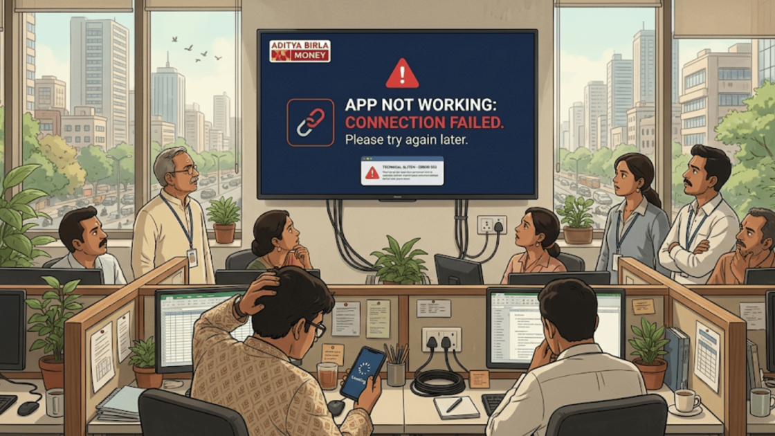 Aditya Birla Money App Not Working