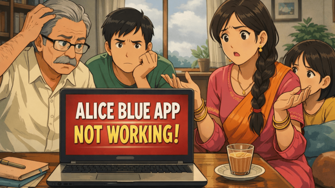 Alice Blue App Not Working