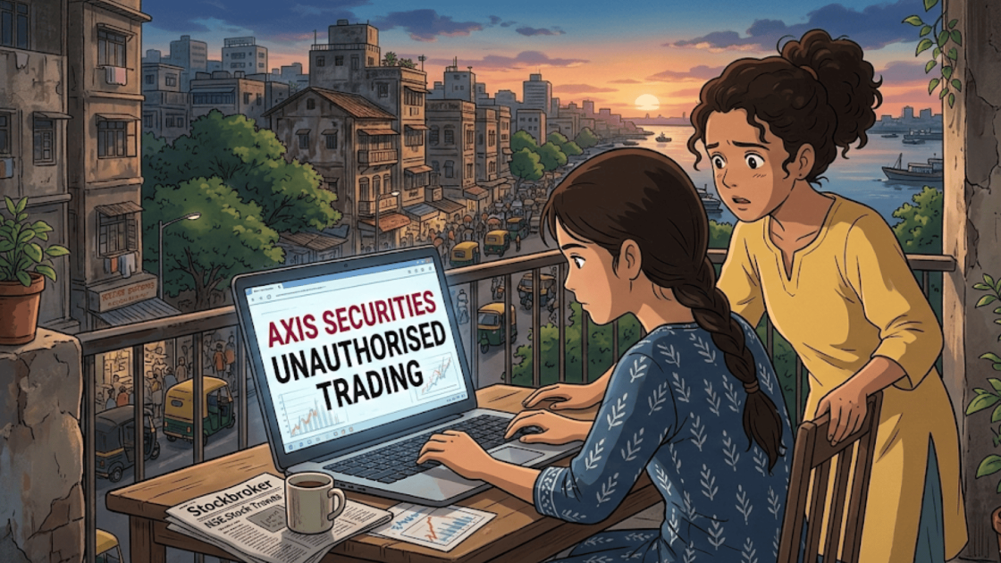 Axis Securities Unauthorised Trading