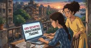 Axis Securities Unauthorised Trading