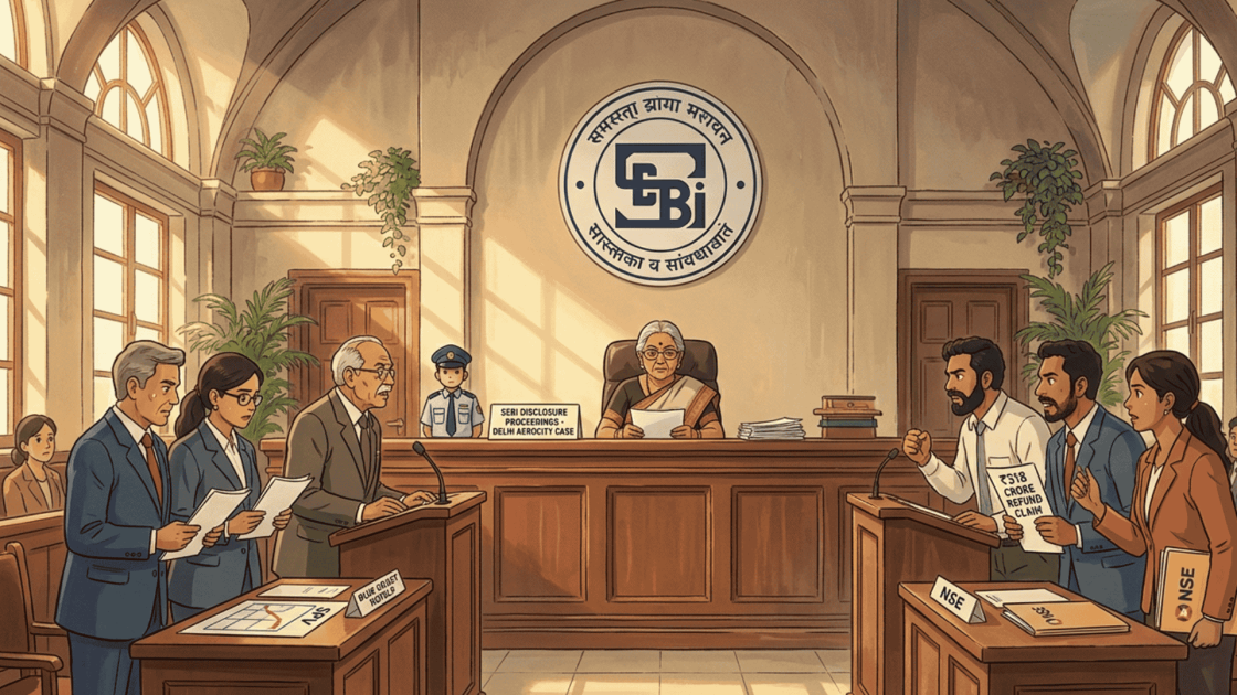 Blue Coast Hotels SEBI Order