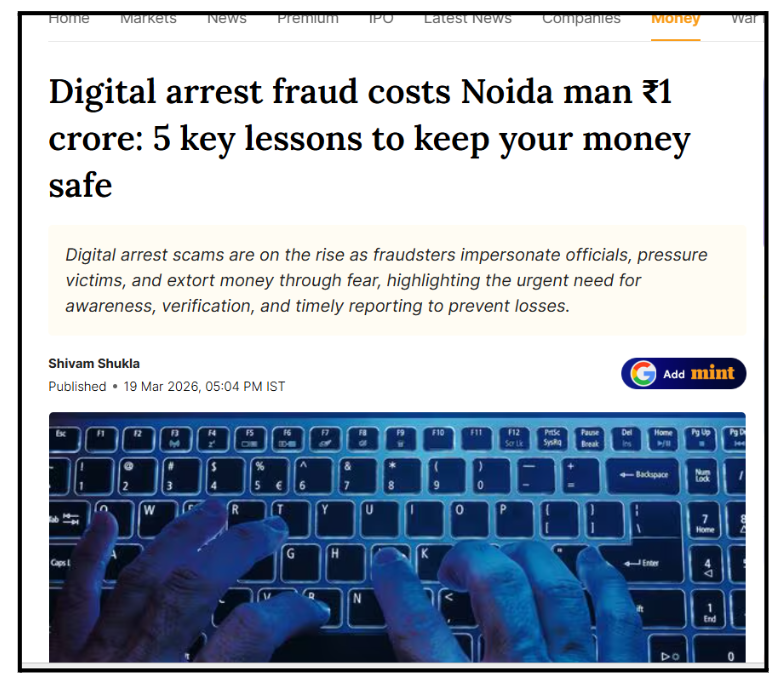 Digital Arrest fraud