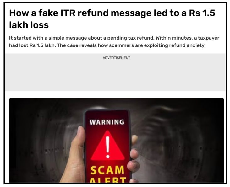 Fake ITR case