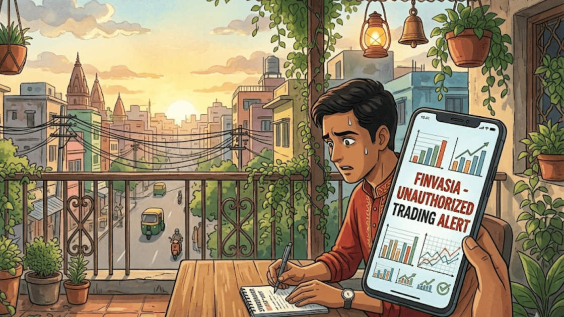 Finvasia Unauthorised Trading