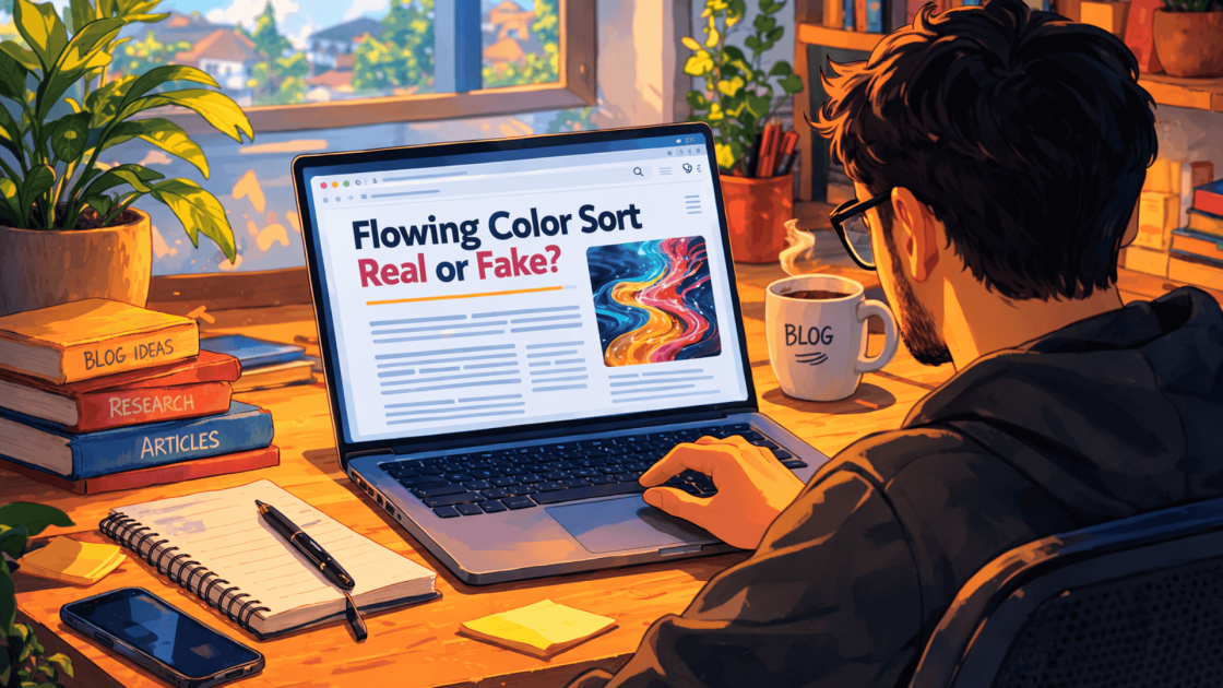 Flowing Color Sort Real or Fake