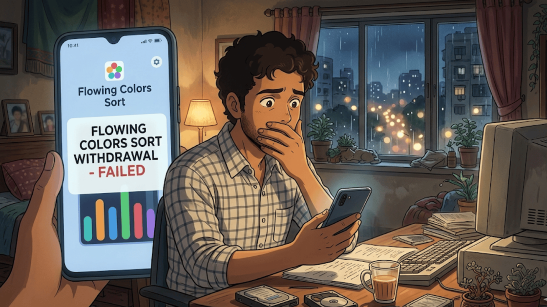 Flowing Colors Sort Withdrawal