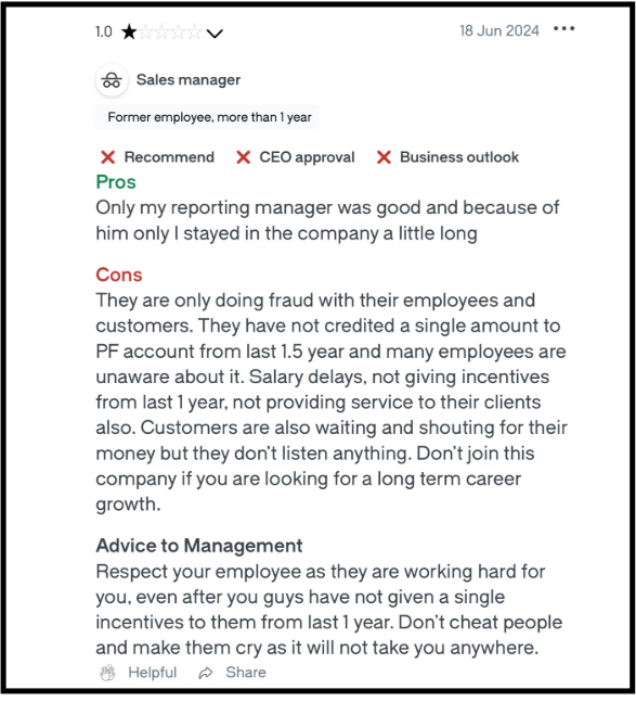 GA Capital Employee review