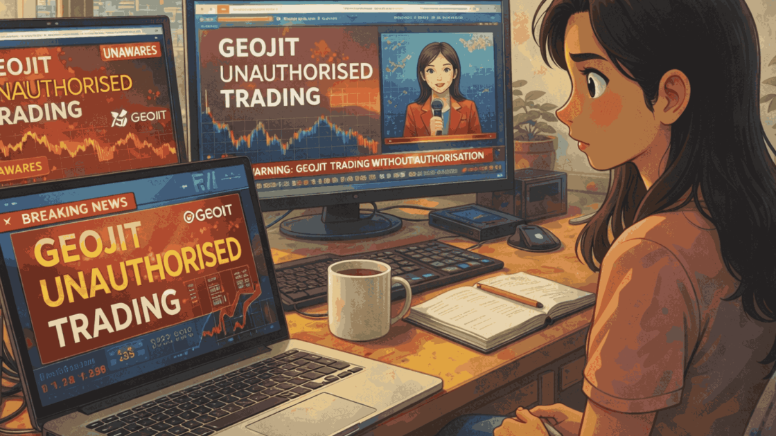 Geojit Unauthorised Trading
