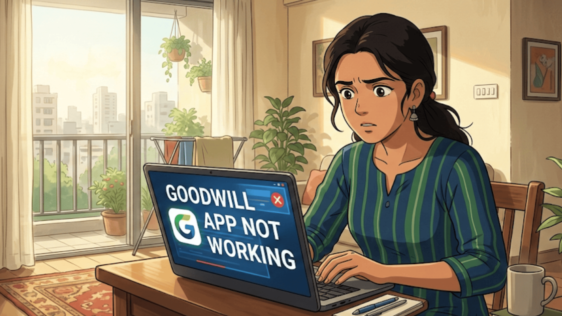 Goodwill App Not Working