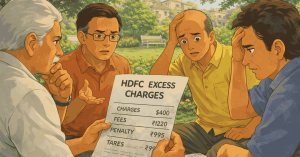 HDFC Securities Excess Charges