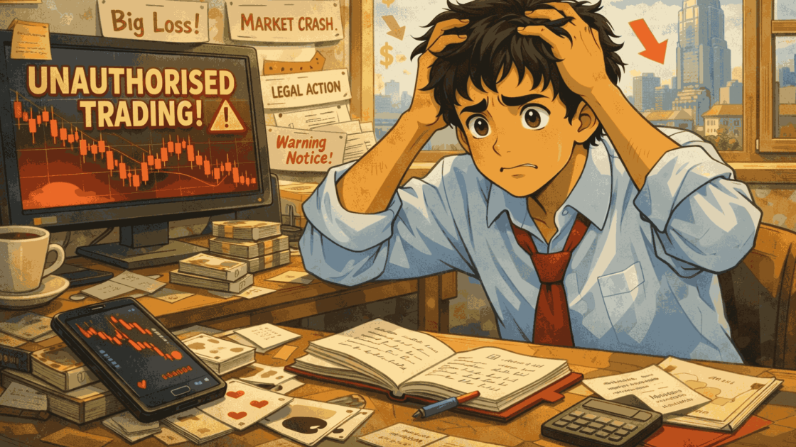 HDFC Securities Unauthorised Trading