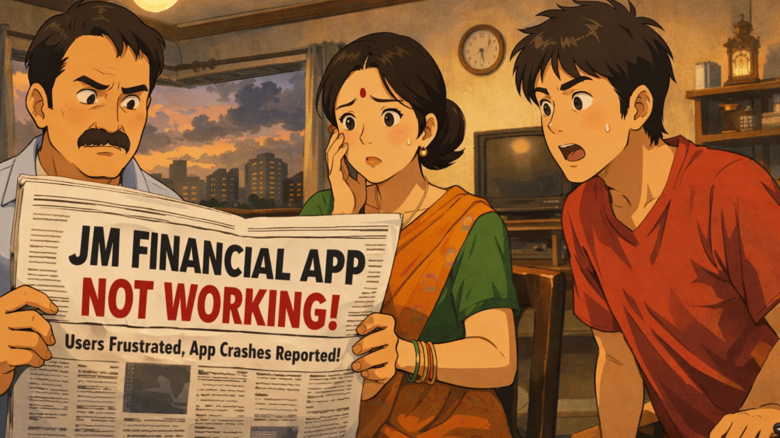 JM Financial App Not Working