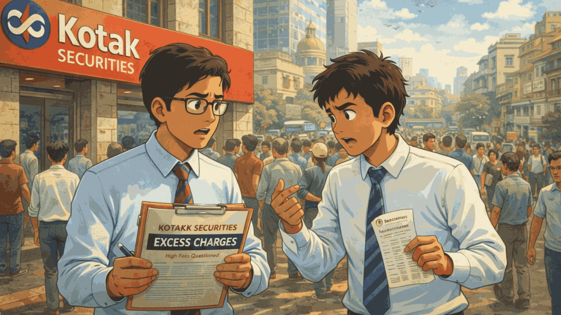 Kotak Securities Excess Charges