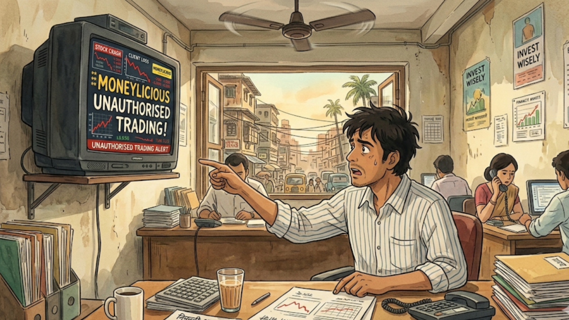 Moneylicious Unauthorised Trading