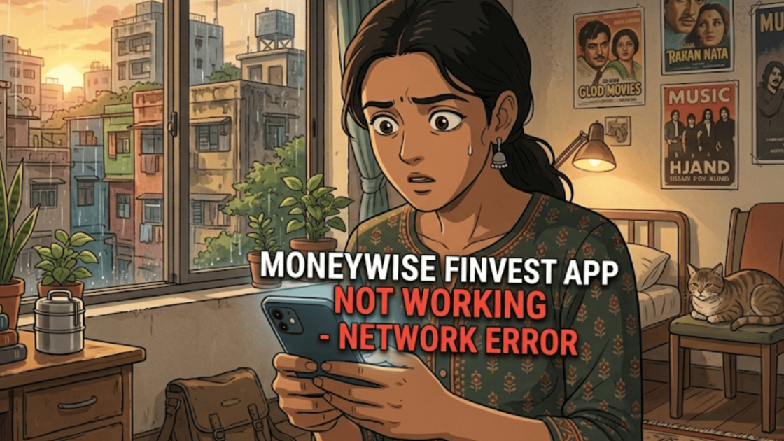 Moneywise Finvest App Not Working
