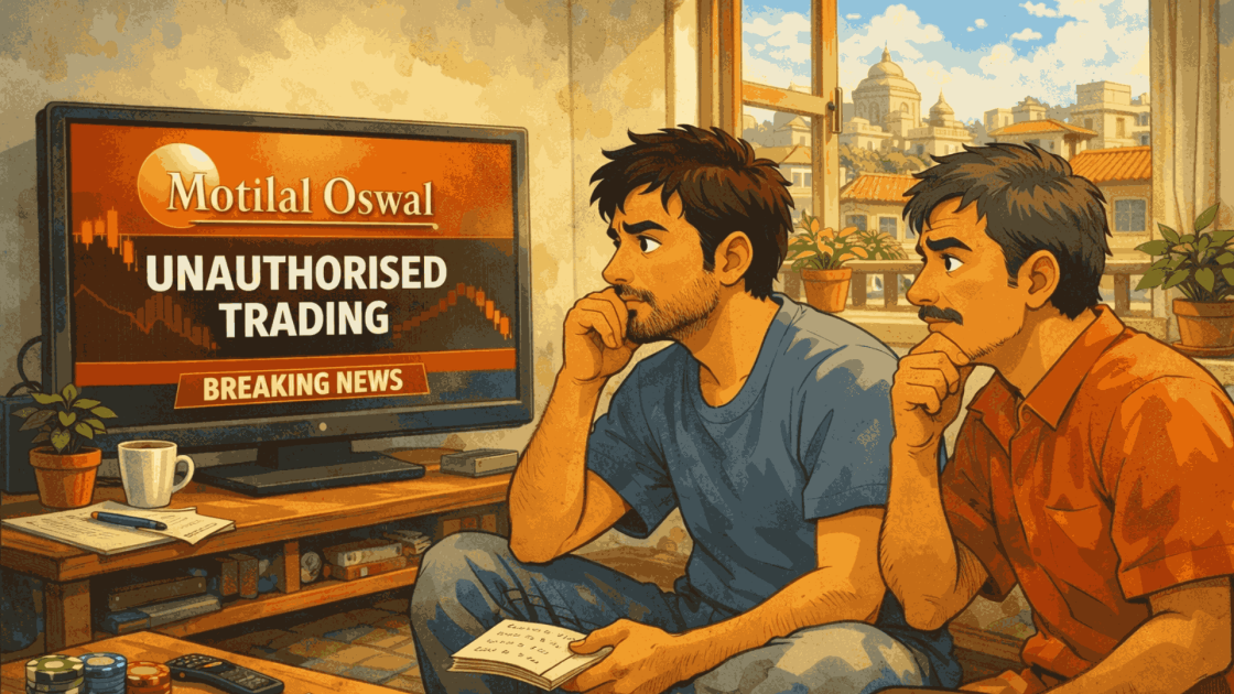 Motilal Oswal Unauthorised Trading