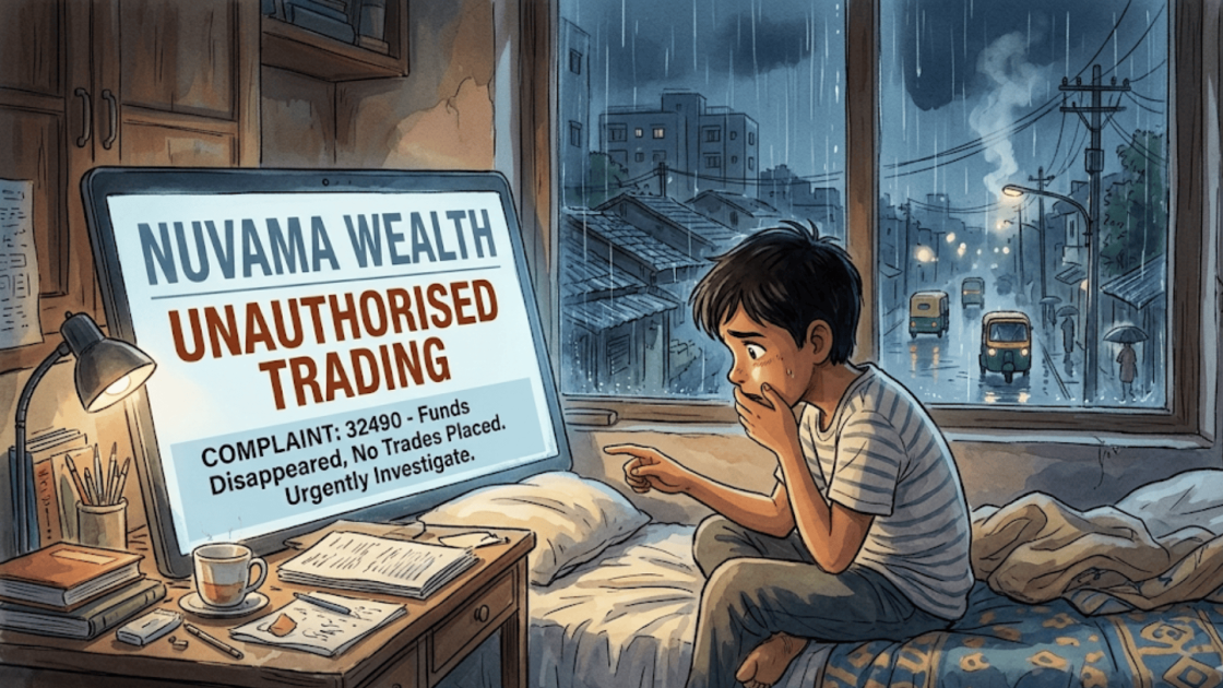 Nuvama Wealth unauthorised trading