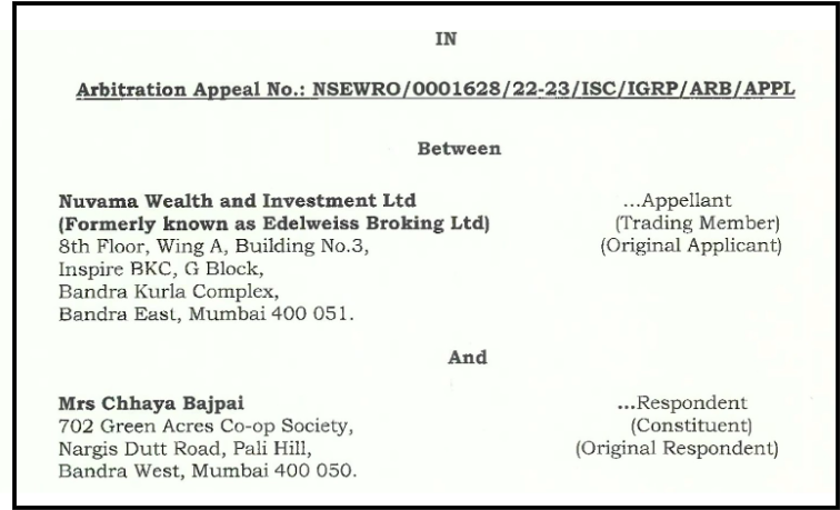 Nuvama Wealth unauthorised trading