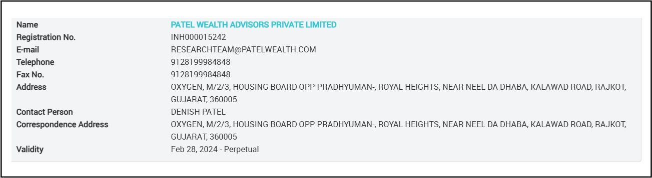 Patel Wealth
