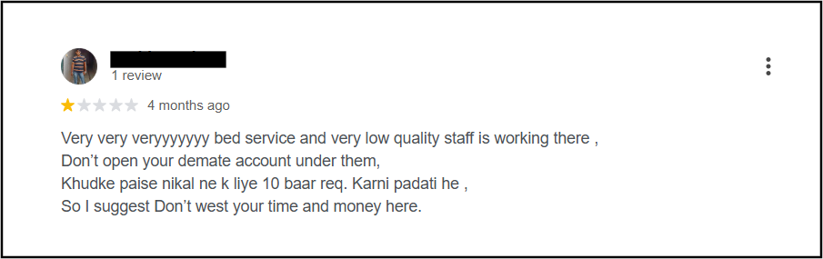 Patel Wealth user review