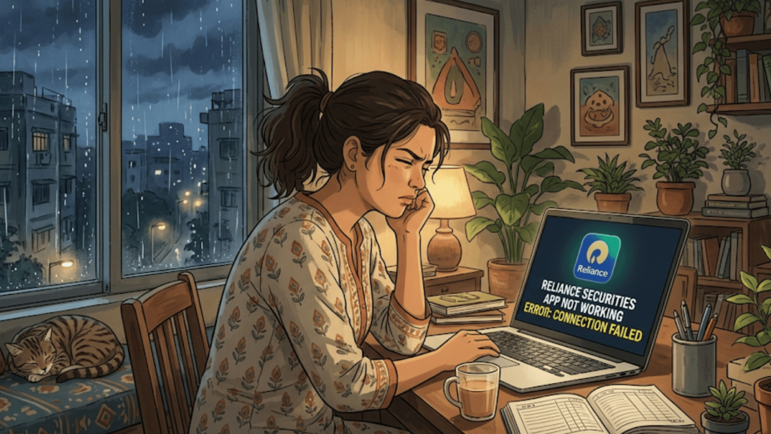 Reliance Securities App Not Working