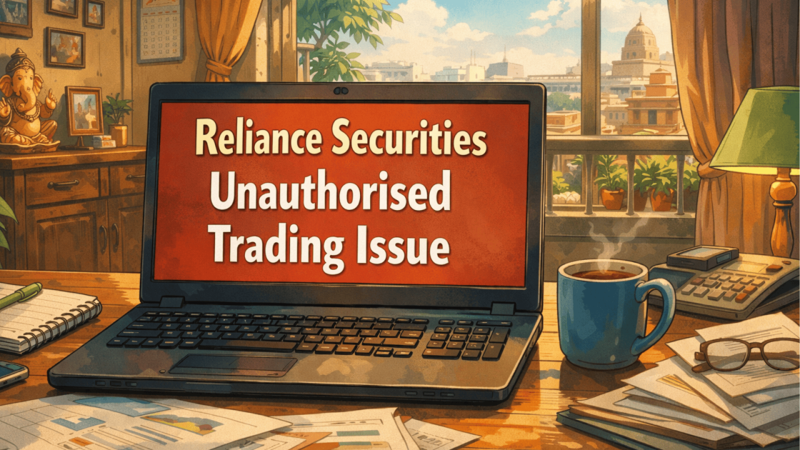 Reliance Securities Unauthorised Trading