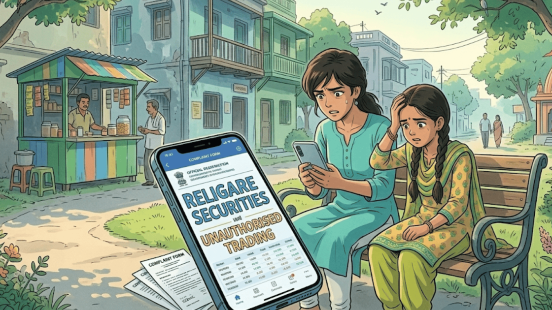 Religare Securities Unauthorised Trading