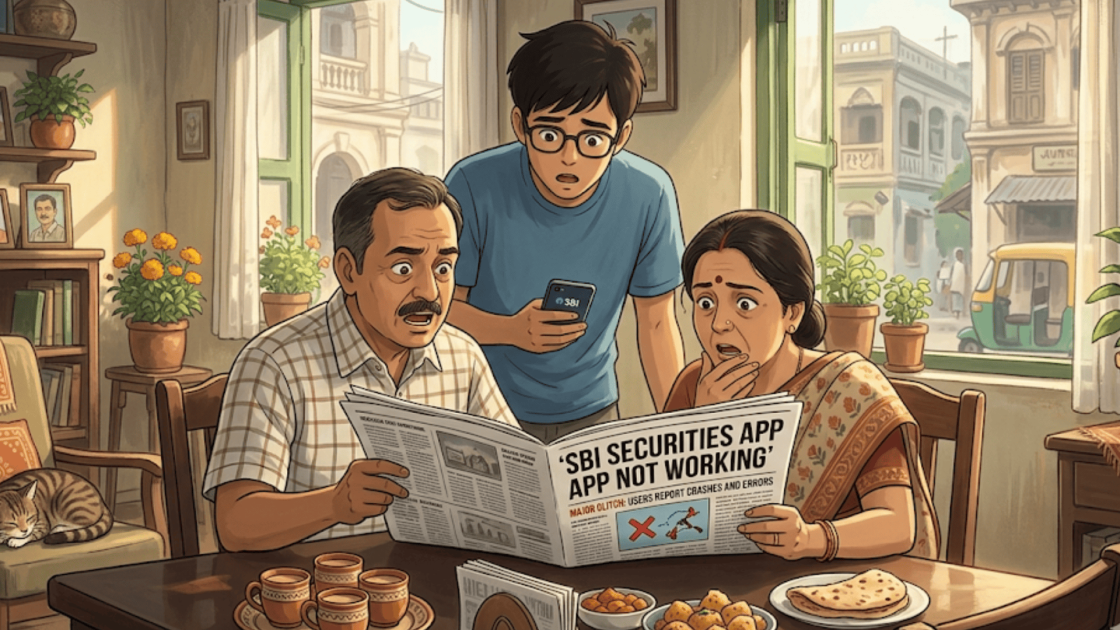 SBI Securities App Not Working