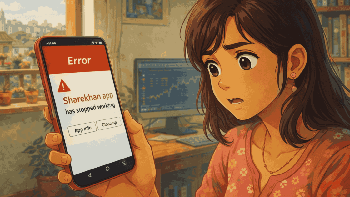 Sharekhan App Not Working