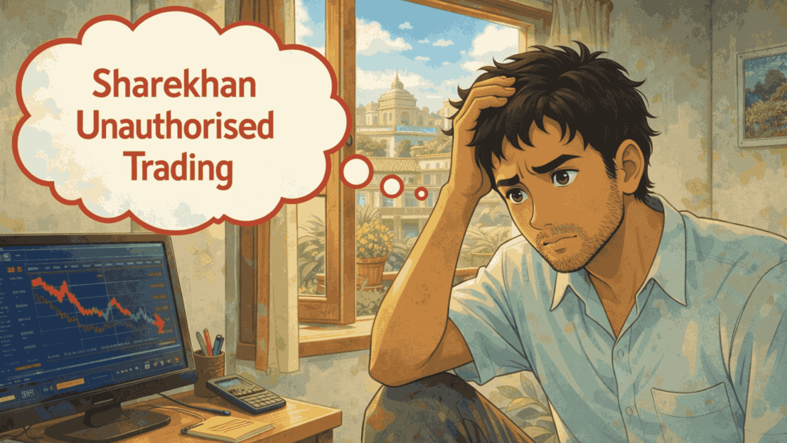 Sharekhan Unauthorised Trading