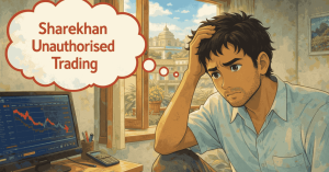 Sharekhan Unauthorised Trading