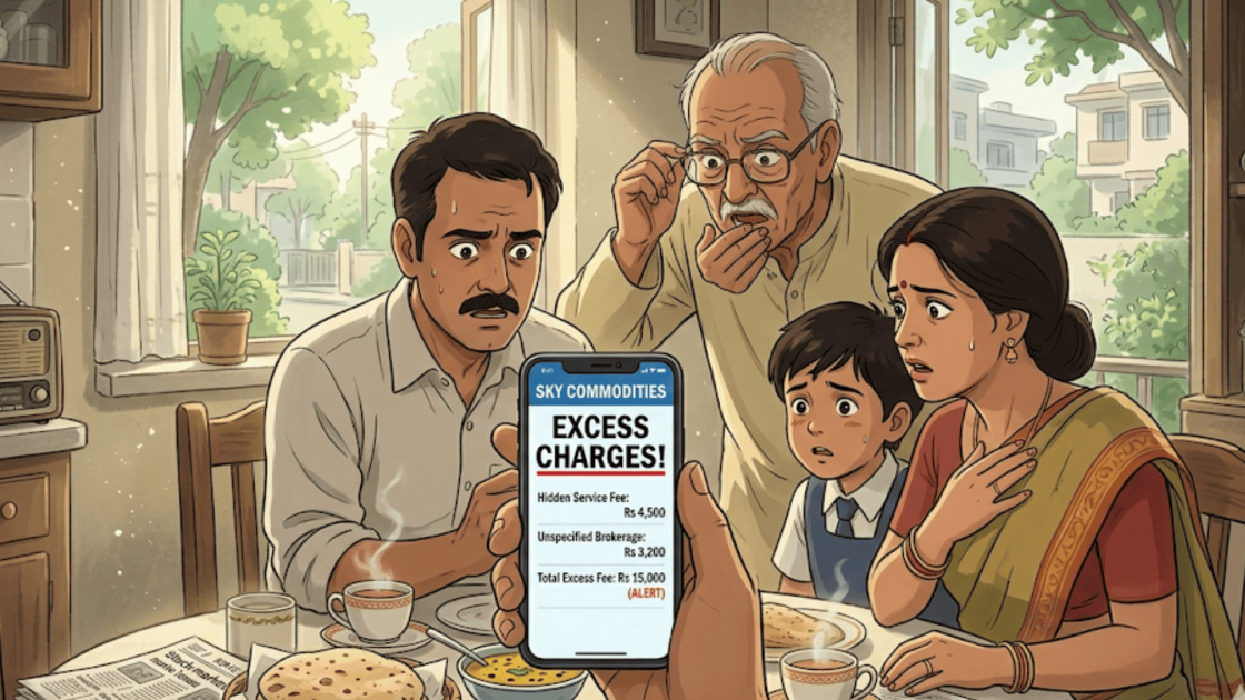 Sky Commodities Excess Charges