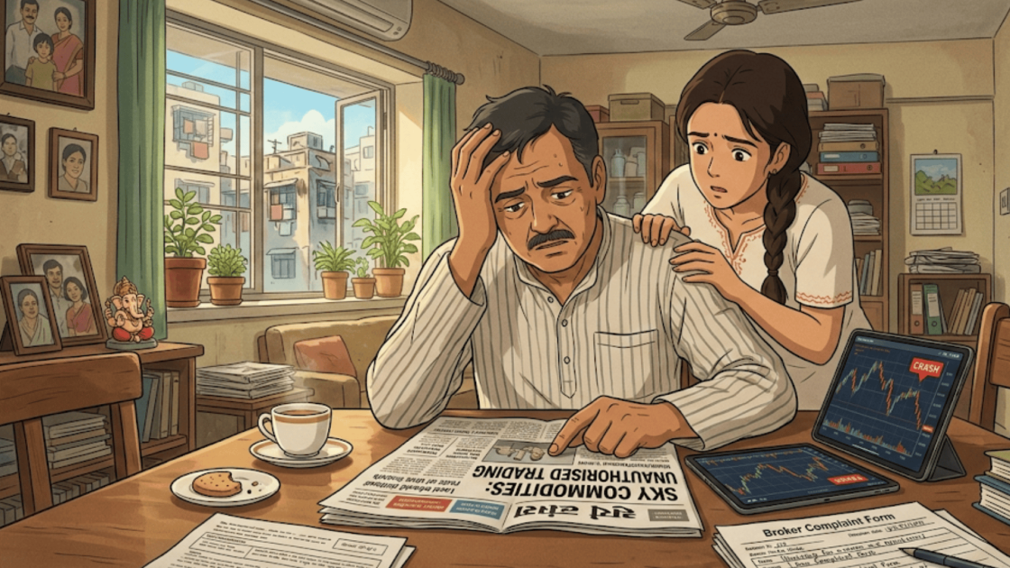 Sky Commodities Unauthorised Trading