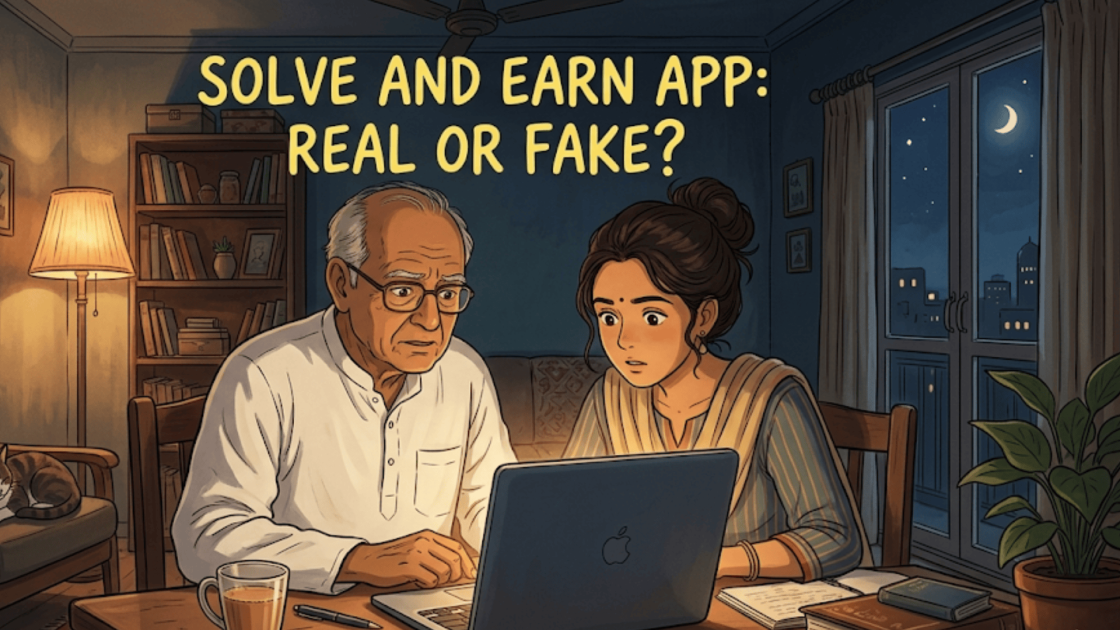 Solve and Earn app is Real or Fake