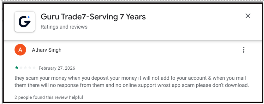 Support से कोई जवाब नहीं मिलता