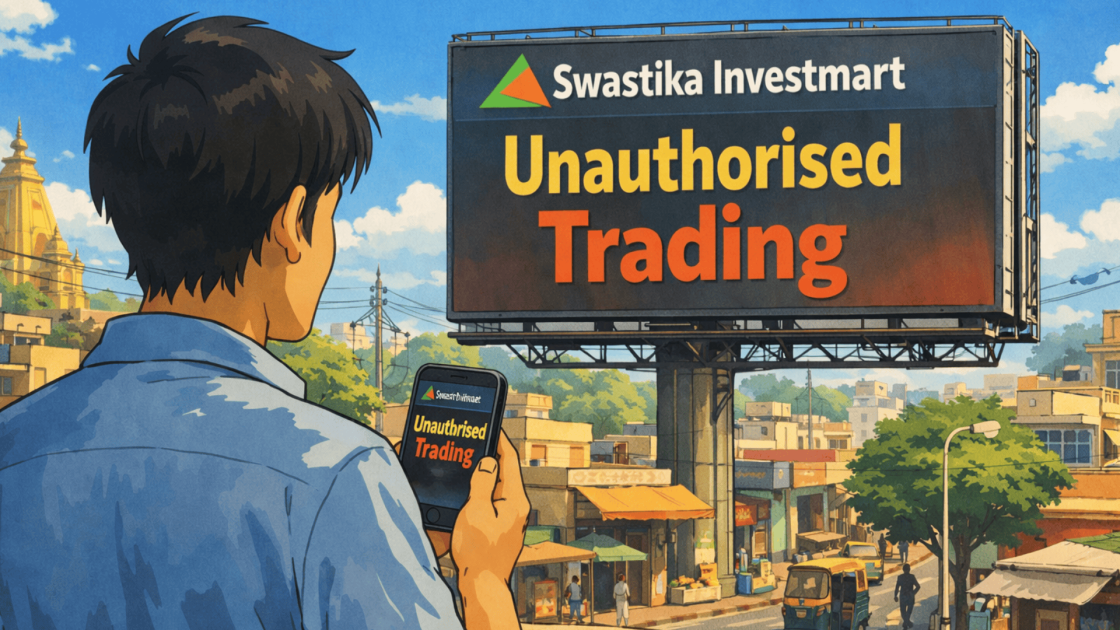 Swastika Investmart Unauthorised Trading