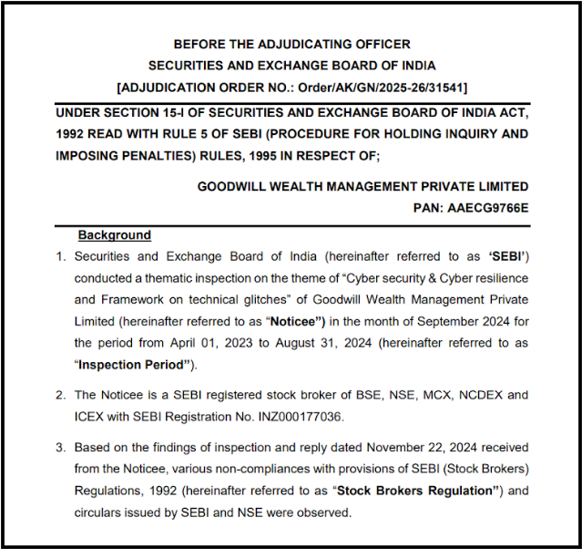 Technical Glitch Goodwill