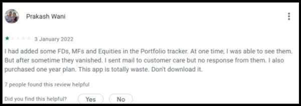 Yadnya Academy Complaints
