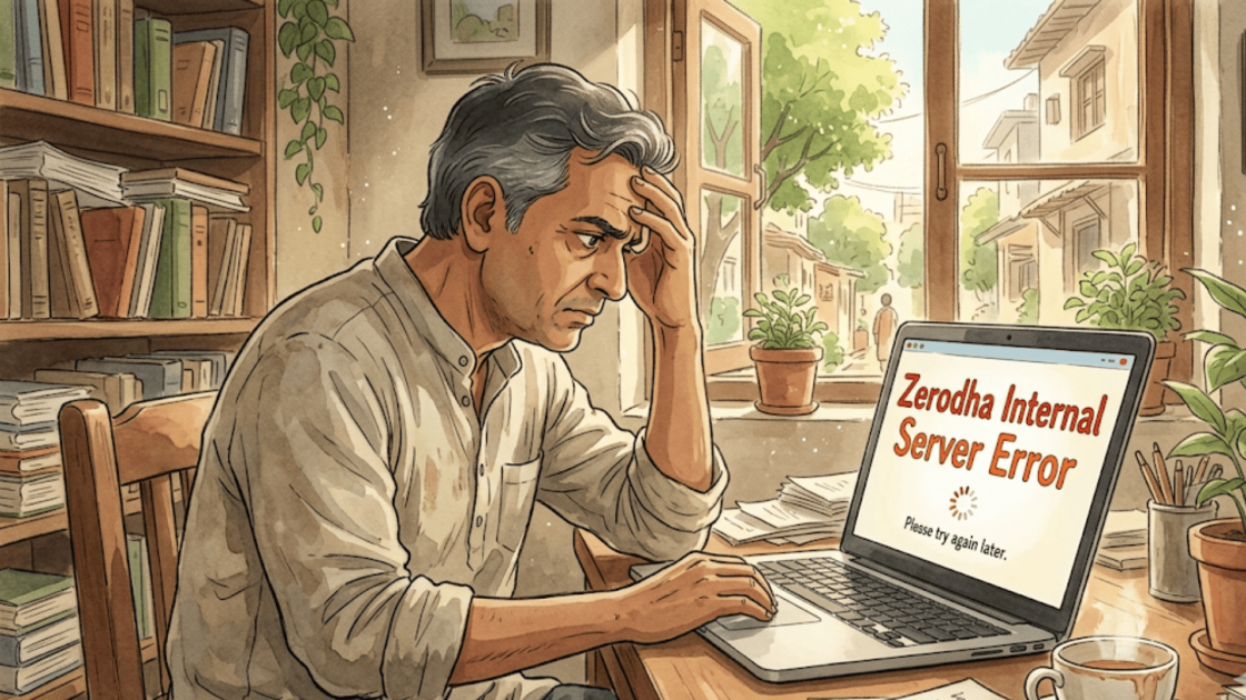 Zerodha Internal Server Error
