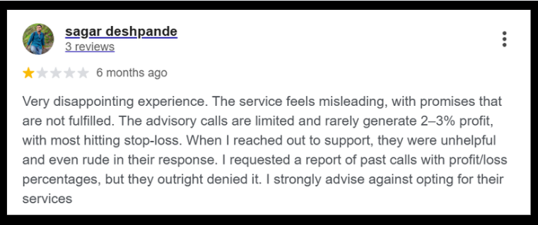 ABJ Finstocks Services google review