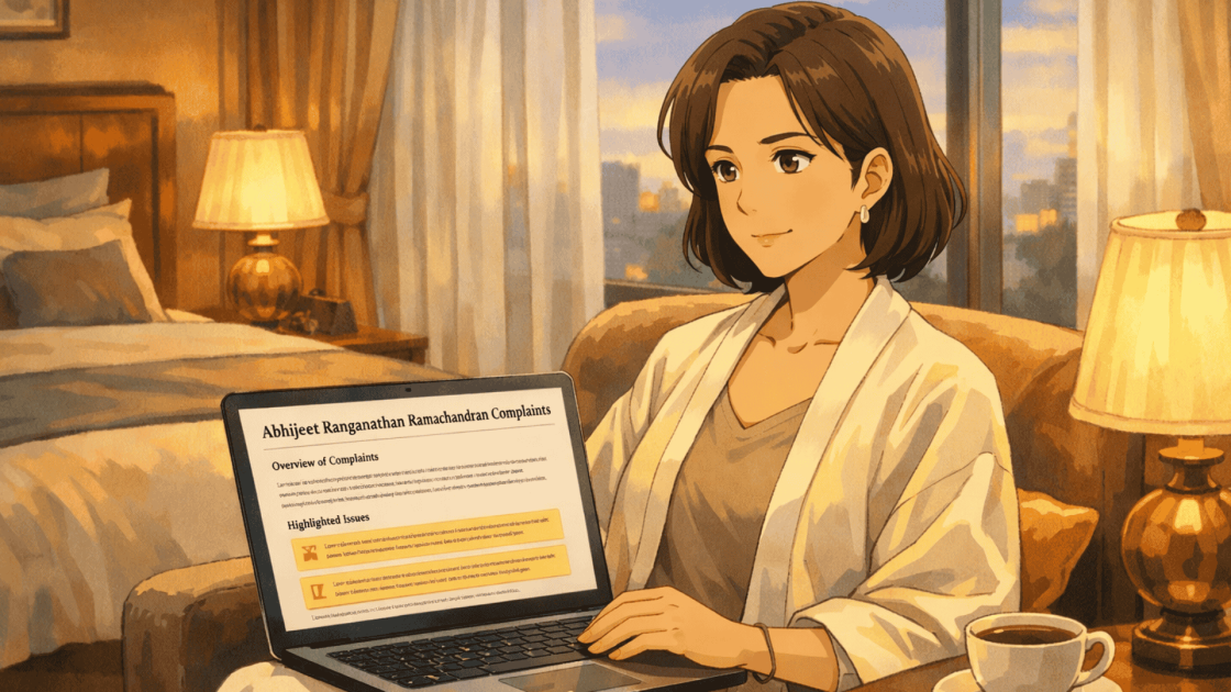 Abhijeet Ranganathan Ramachandran Complaints