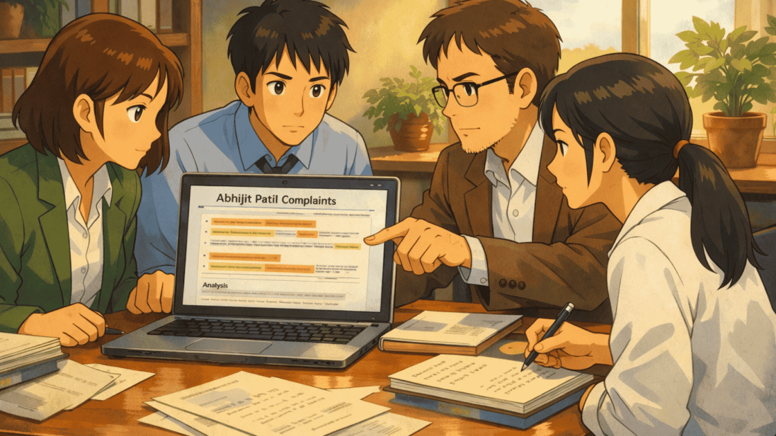 Abhijit Patil Complaints