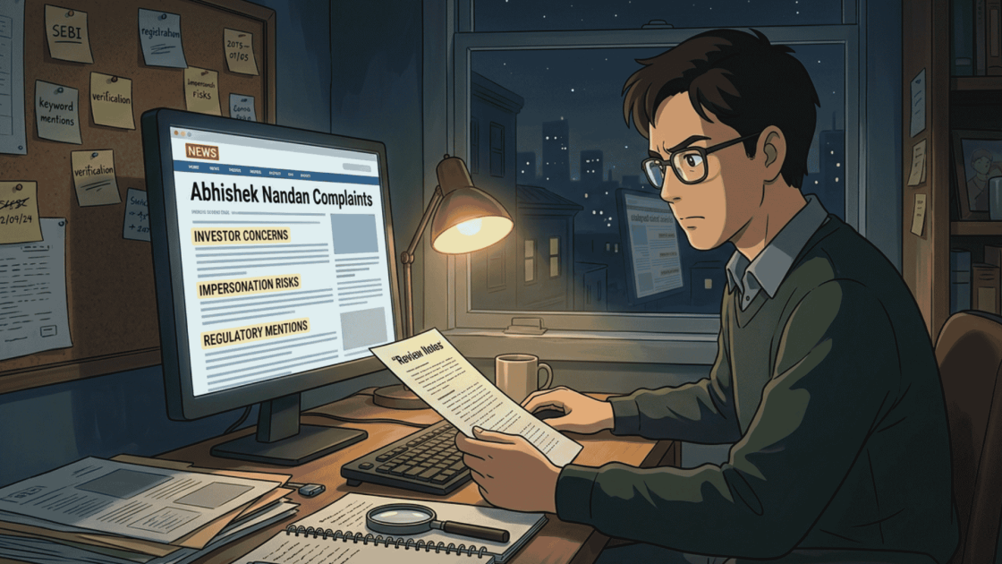 Abhishek Nandan Complaints