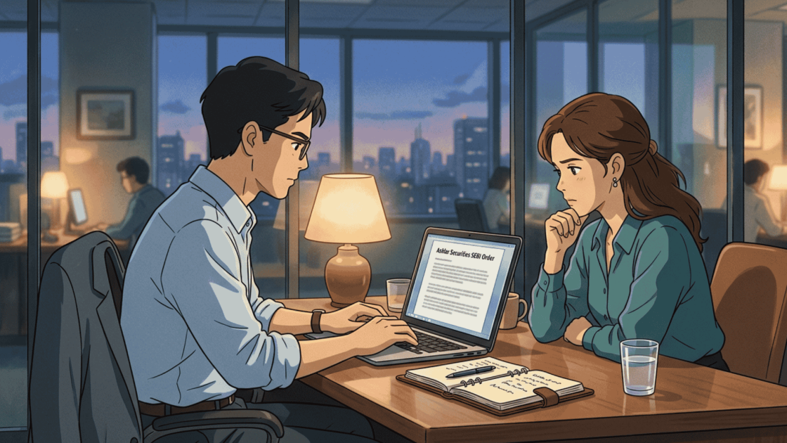 Ashlar Securities SEBI Order