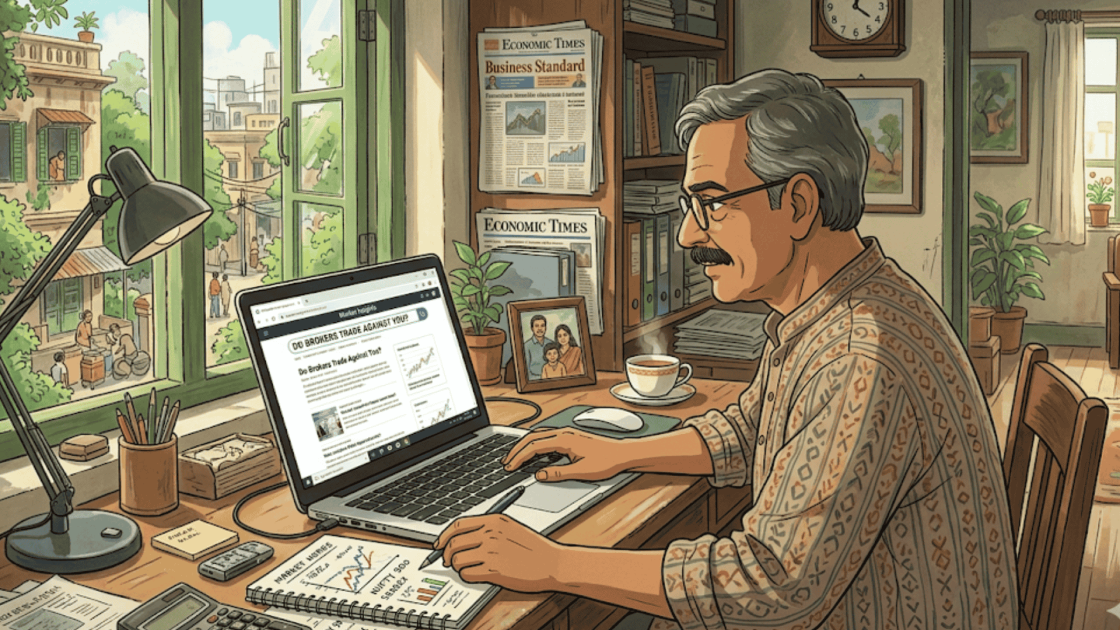 Do Brokers Trade Against You